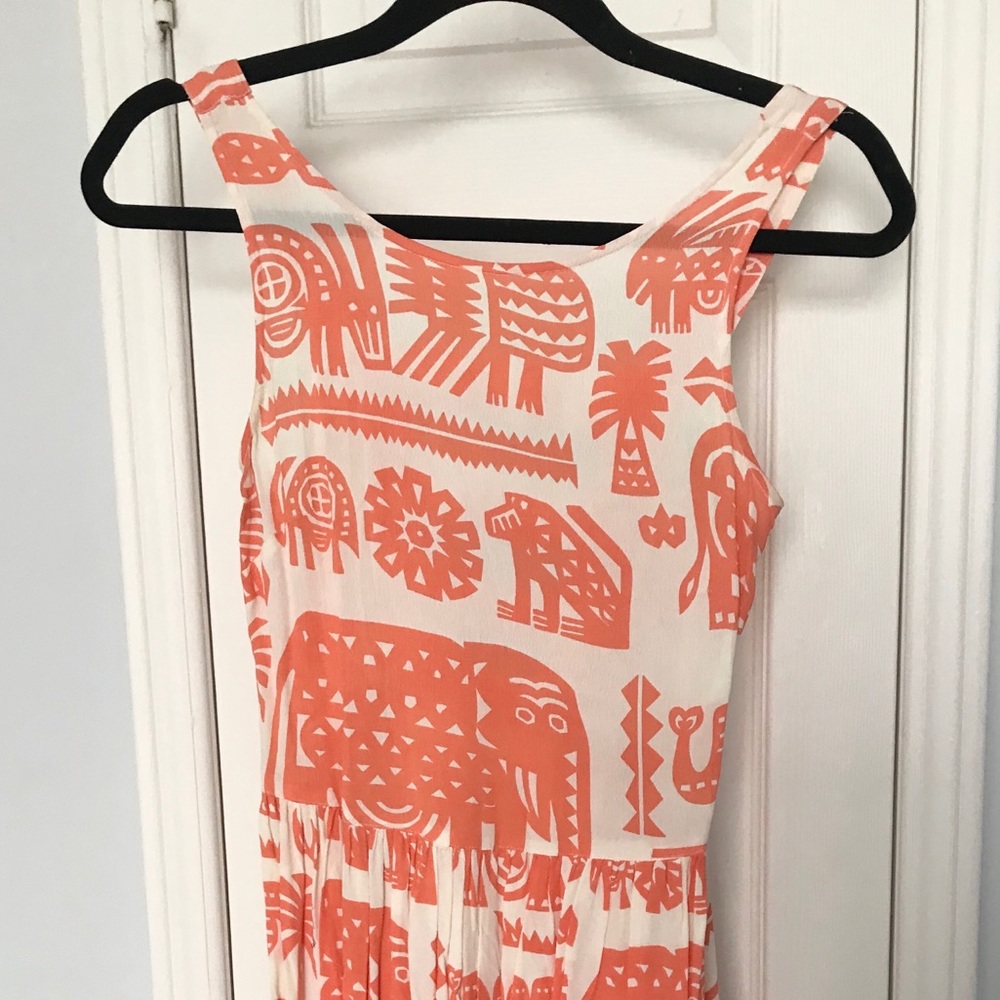 Topshop Printed Dress